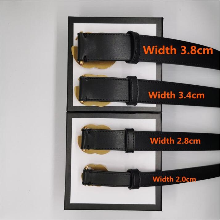 Men Designers Belts Women Waistband Ceinture Double G Brass Buckle Genuine Leather Classical designer Belt Width 2.0cm3.0cm 3.4cm Length 90-120cm With Box, Black
Men Designers Belts Women Waistband Ceinture Double G Brass Buckle Genuine Leather Classical designer Belt Width 2.0cm3.0cm 3.4cm Length 90-120cm With Box, Black