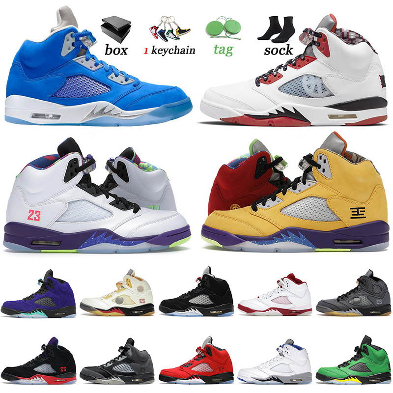 Top Quality 2021 With Box Bluebird Basketball Shoes 5s V Jumpman Mens Women Quai 54 ALL White Air Jordan 5 Off Trainers Sneakers, D6 alternate grape 40-47
Top Quality 2021 With Box Bluebird Basketball Shoes 5s V Jumpman Mens Women Quai 54 ALL White Air Jordan 5 Off Trainers Sneakers, D6 alternate grape 40-47