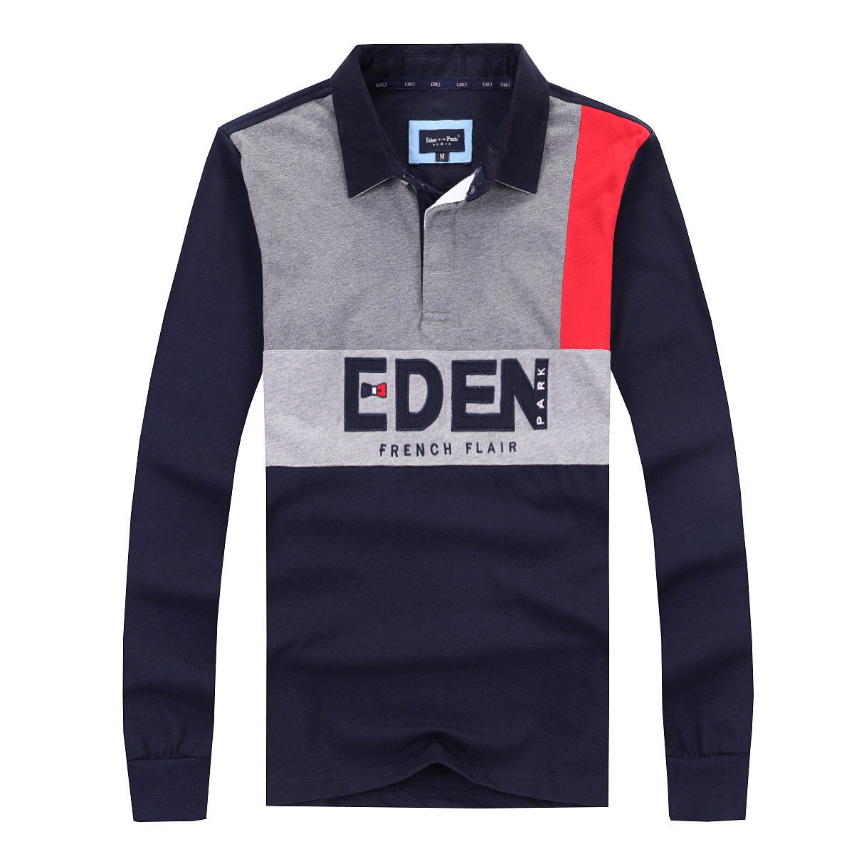 NEW Eden Men's Polo long sleeve Homme thicken Pure cotton Top quality size M-3XL France style Casual Fashion, Navy blue
NEW Eden Men's Polo long sleeve Homme thicken Pure cotton Top quality size M-3XL France style Casual Fashion, Navy blue