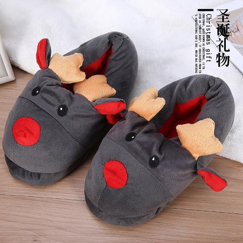 Slippers 2021 Winter Fluffy Christmas Elk Warm Wrap Heel Cotton Shoes Women Cute Indoor Home Drop, Grey
Slippers 2021 Winter Fluffy Christmas Elk Warm Wrap Heel Cotton Shoes Women Cute Indoor Home Drop, Grey