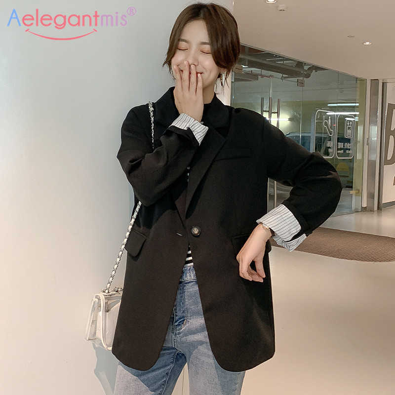 Aelegantmis Spring Street Women Casual Blazer Female Loose Leisure Business Work Blazers Office Lady Suit Coat Ladies Outerwear 210607, Beige
Aelegantmis Spring Street Women Casual Blazer Female Loose Leisure Business Work Blazers Office Lady Suit Coat Ladies Outerwear 210607, Beige