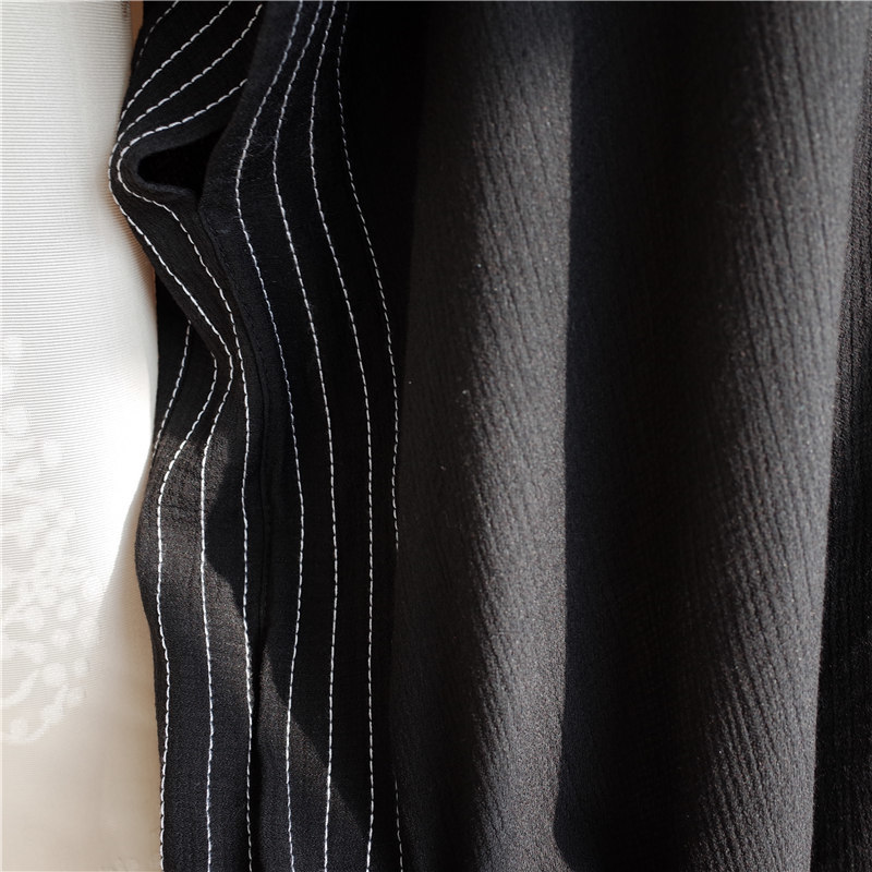 Long Beach Cover up Pareos de Playa Mujer Wear Plus size Bikini Robe Plage Sarong Black Tunic #Q701 210420