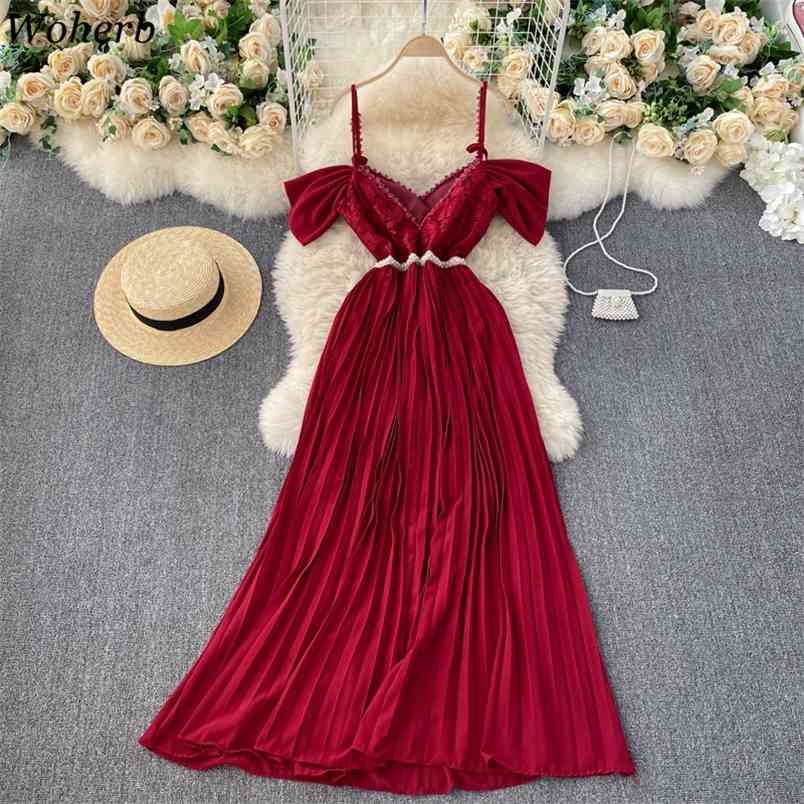 Spaghetti Strap V Neck Women Party Dresses Korean Sexy Off Shoulder Vestido De Mujer Summer Slim Waist Elegant Vestidos 210519