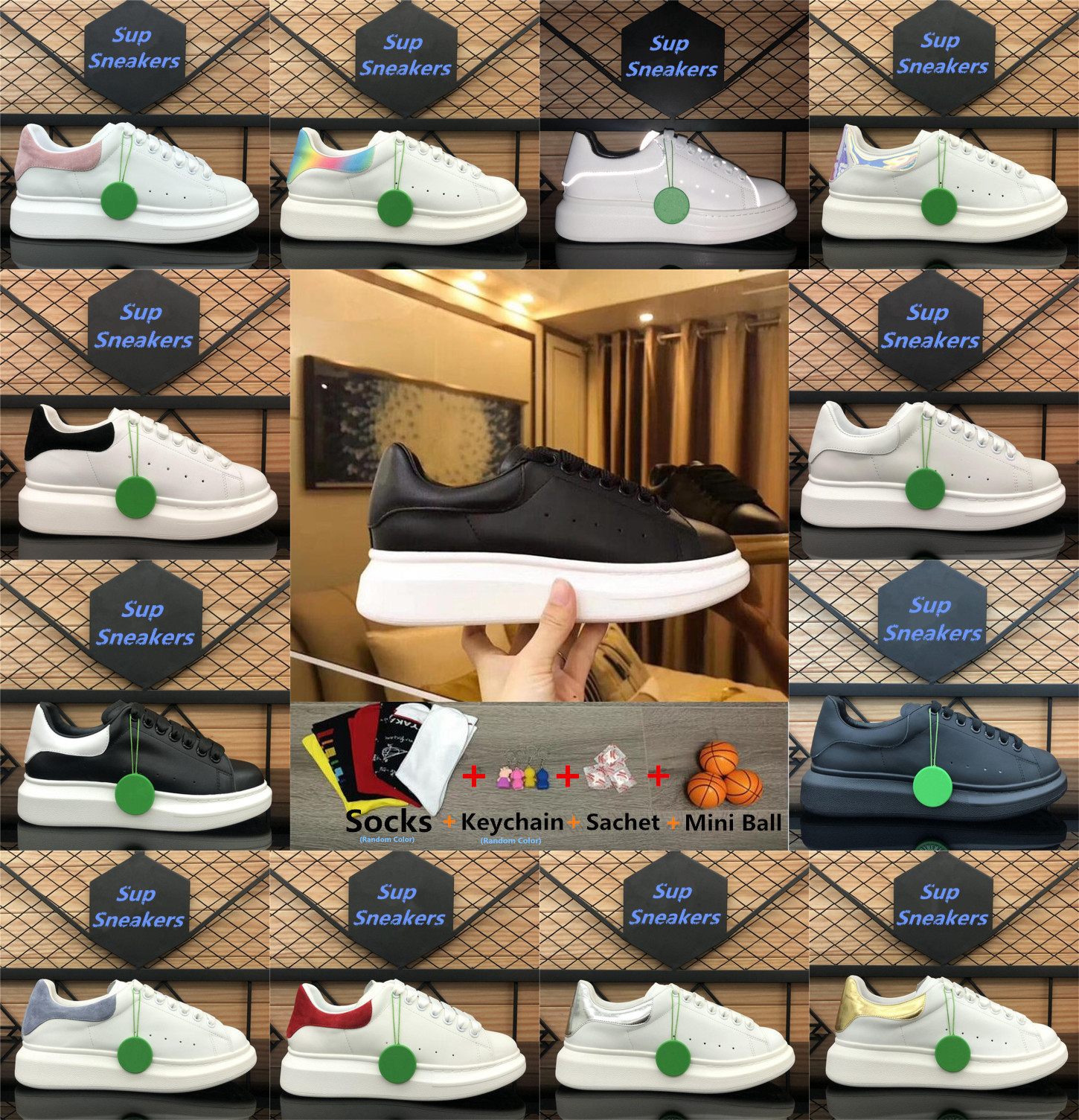 Platform Men Women Shoe Designer Sneakers Leather Lace Up Oversized Sole White Black mens womens Luxury velvet suede Casual Shoes 35-45
Platform Men Women Shoe Designer Sneakers Leather Lace Up Oversized Sole White Black mens womens Luxury velvet suede Casual Shoes 35-45