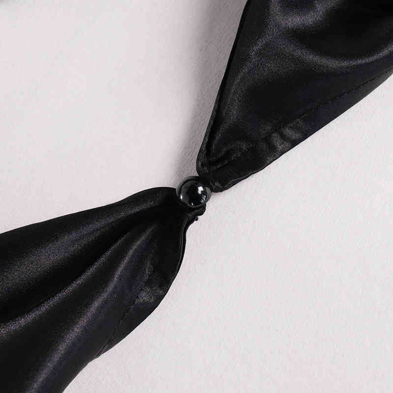 NewAsia Long Sleeve Maxi Dress V Neck Ruched Cut out Sexy Split Invisible Zipper High Waist Black Dress Women Elegant Party Wear 210413