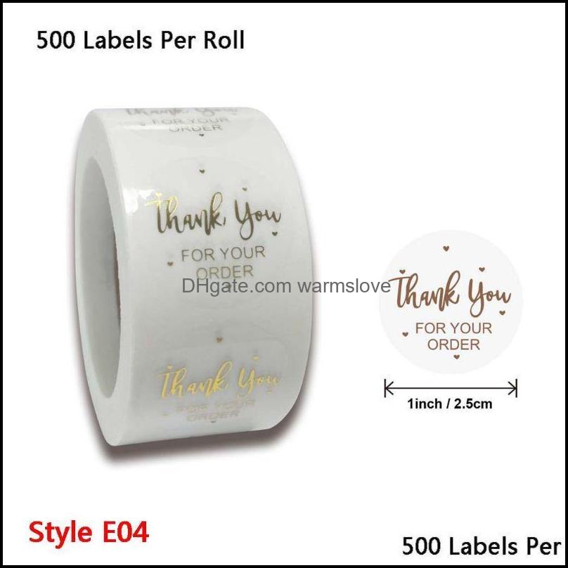 Gift Event Festive Party Supplies Home & Gardengift Wrap 500Pcs Thank You For Your Order Stickers Gold Foil Seal Label Small Shop Wedding En
Gift Event Festive Party Supplies Home & Gardengift Wrap 500Pcs Thank You For Your Order Stickers Gold Foil Seal Label Small Shop Wedding En