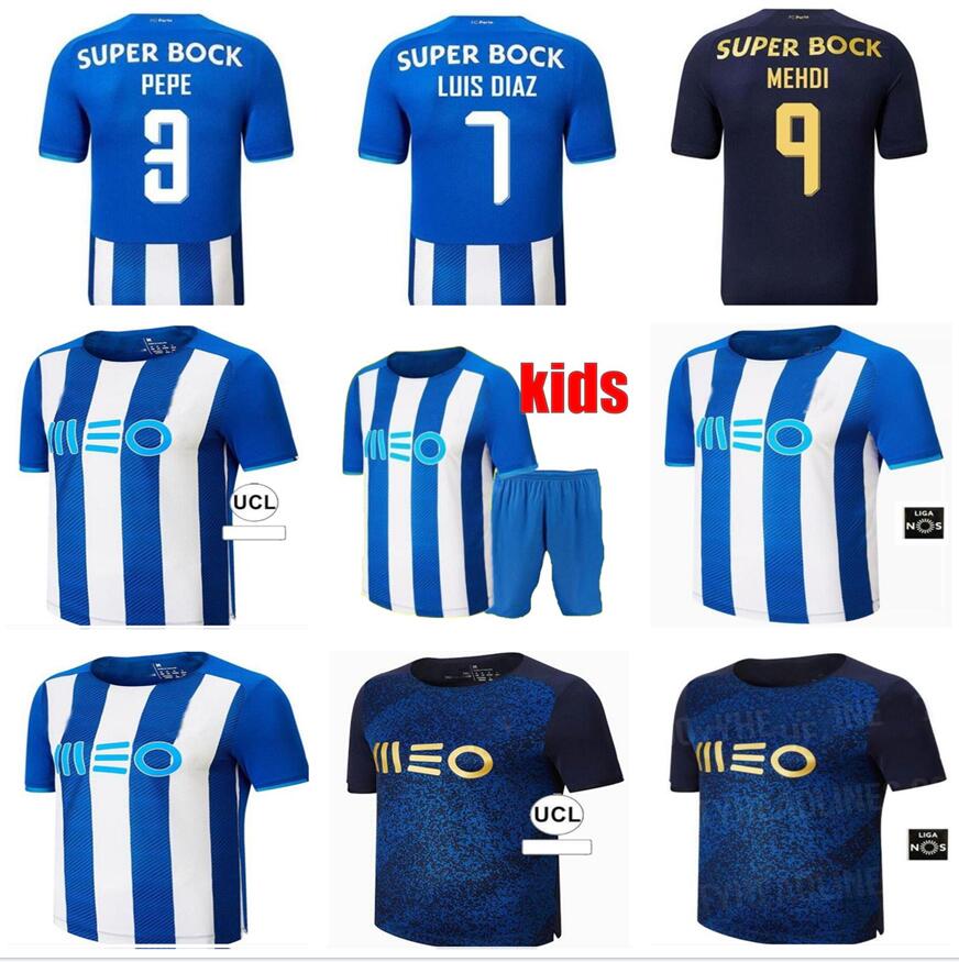 Adult+kids 21 22 Porto Soccer jersey set PEPE ABOUBAKAR NAKAJIMA MARCANO classic sports bola de futebol uniform 21 22 ALEX TELLES home football shirt sets, Lavender
Adult+kids 21 22 Porto Soccer jersey set PEPE ABOUBAKAR NAKAJIMA MARCANO classic sports bola de futebol uniform 21 22 ALEX TELLES home football shirt sets, Lavender