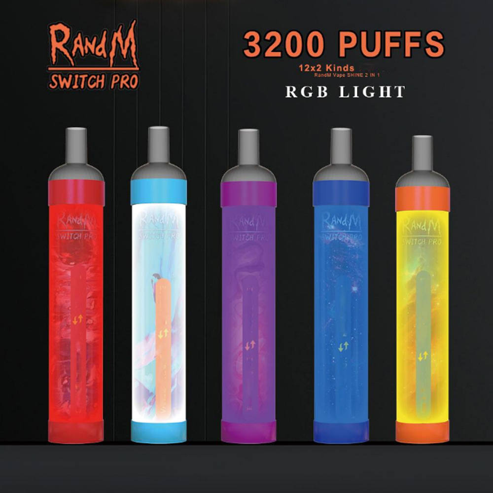 100% Authentic RandM Dazzle Pro Disposable Electronic Cigarettes Device Kit 6ml Pods 2000 2600 Puffs 1100mAh Battery Vape Bar Pen empty R and M
100% Authentic RandM Dazzle Pro Disposable Electronic Cigarettes Device Kit 6ml Pods 2000 2600 Puffs 1100mAh Battery Vape Bar Pen empty R and M