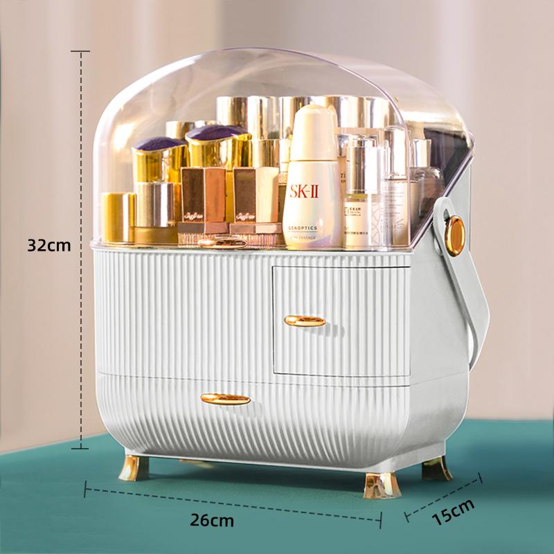 Storage Boxes & Bins Cosmetics Large Capacity Dustproof Lipstick Skin Care Products Dressing Table Home Finishing Desktop Racks Box
Storage Boxes & Bins Cosmetics Large Capacity Dustproof Lipstick Skin Care Products Dressing Table Home Finishing Desktop Racks Box