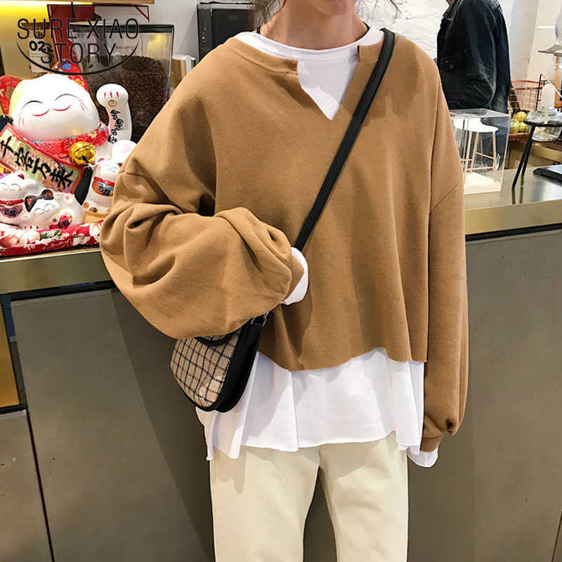 Casual Plus Size Sweatshirt Women O Neck Fashion Clothing Autumn Winter Puff Sleeve Pullover Korean Style Lady Tops 11777 210527, Khaki
Casual Plus Size Sweatshirt Women O Neck Fashion Clothing Autumn Winter Puff Sleeve Pullover Korean Style Lady Tops 11777 210527, Khaki