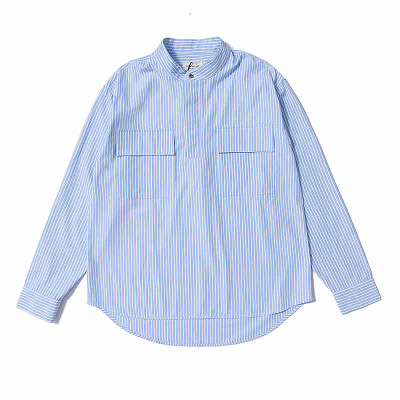 Men's Casual Shirts Fog High Street long high street stripe shirt fashion light fine sleeve coat P8UR, Light blue
Men's Casual Shirts Fog High Street long high street stripe shirt fashion light fine sleeve coat P8UR, Light blue