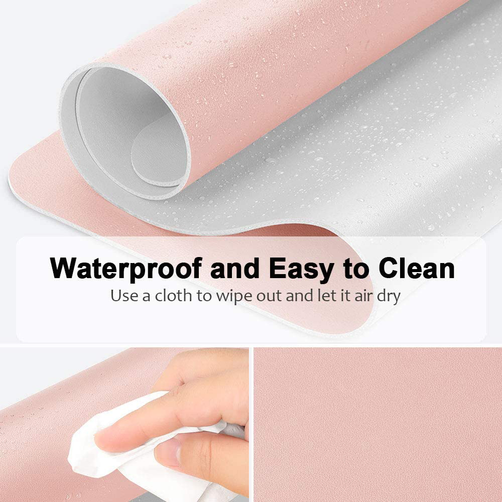 Double-Side Large Mouse Pad Desk MatWaterproof Desk Table Protector Gaming Mouse Mat Keyboard Pad for Game Office Work