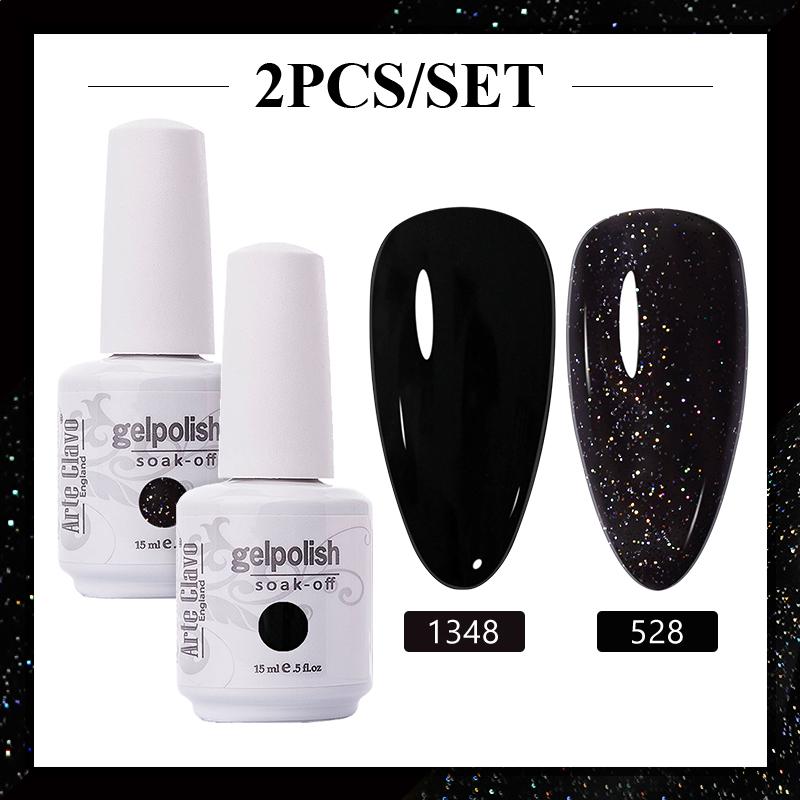 Nail Gel Arte Clavo Polish Set 2PCS/Kit Big Bottle Soak Off Varnish Hybrid Maincure Glitter Black UV LED Long Lasing Top Base, Red;pink
Nail Gel Arte Clavo Polish Set 2PCS/Kit Big Bottle Soak Off Varnish Hybrid Maincure Glitter Black UV LED Long Lasing Top Base, Red;pink