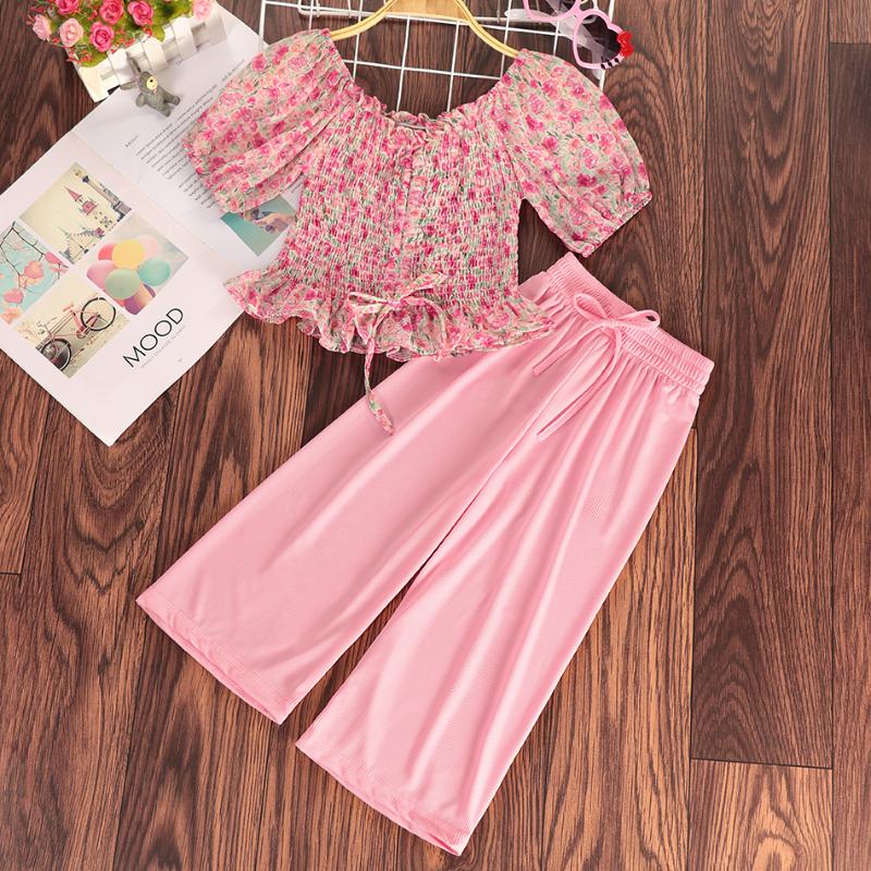 Clothing Sets Girls 2021 Summer Kids Clothes Floral Chiffon Top + Pant Outfit For 3 4 5 6 7 8 9 10 Years
Clothing Sets Girls 2021 Summer Kids Clothes Floral Chiffon Top + Pant Outfit For 3 4 5 6 7 8 9 10 Years