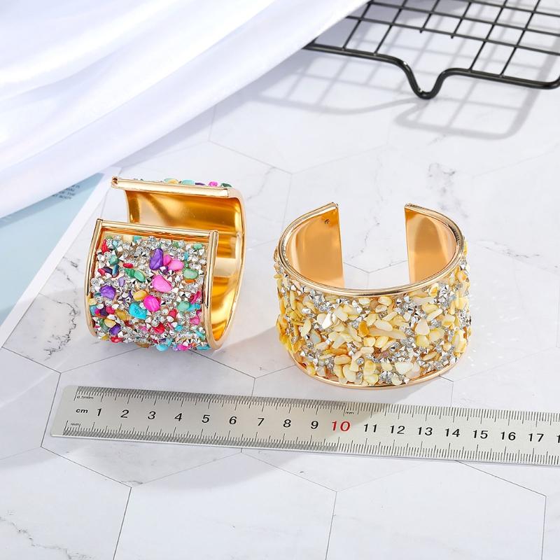 Bangle European Bohemian Metal Zircon Bracelet Declaration Wedding Retro Adjustable Jewelry For Women T84A
Bangle European Bohemian Metal Zircon Bracelet Declaration Wedding Retro Adjustable Jewelry For Women T84A