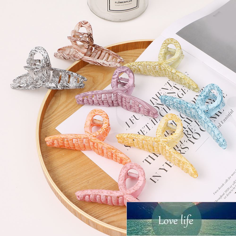 UMKA Korean Women Cross Ink Pattern Hair Clip Hair Claws Acrylic Hairclips Ladies Hairgrip Headwear Girls Ornaments Crab Bands Factory price expert design Quality
UMKA Korean Women Cross Ink Pattern Hair Clip Hair Claws Acrylic Hairclips Ladies Hairgrip Headwear Girls Ornaments Crab Bands Factory price expert design Quality