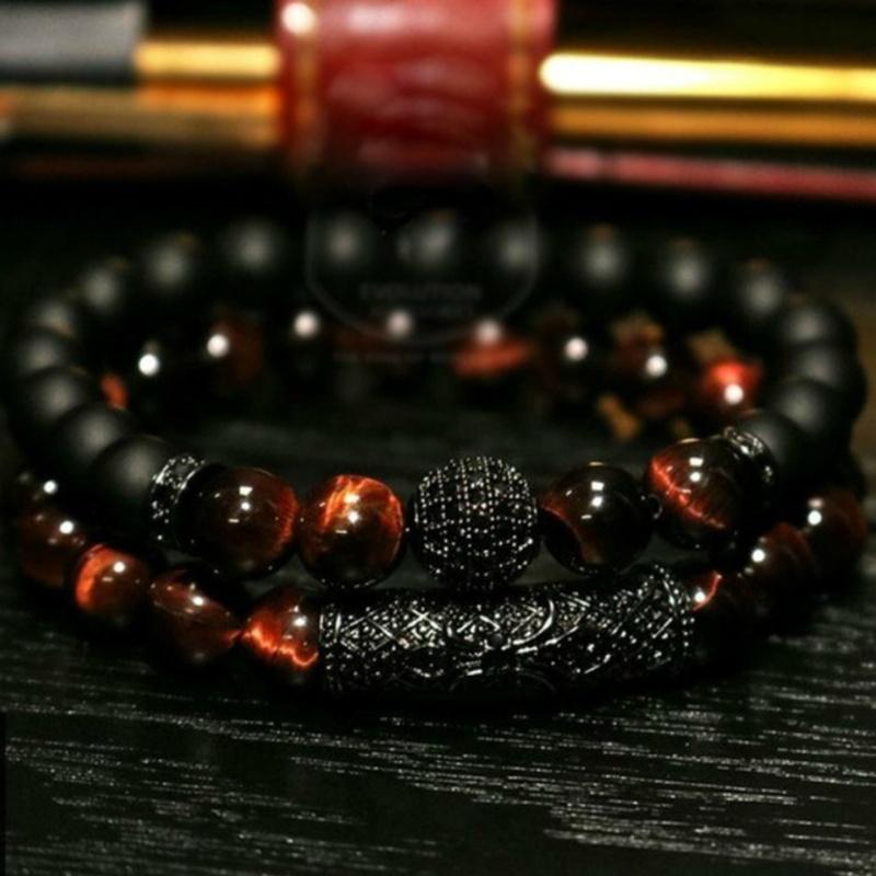Charm Bracelets Trendy Bracelet Casual Jewelry Double Beaded Natural For Women And Men Stone
Charm Bracelets Trendy Bracelet Casual Jewelry Double Beaded Natural For Women And Men Stone