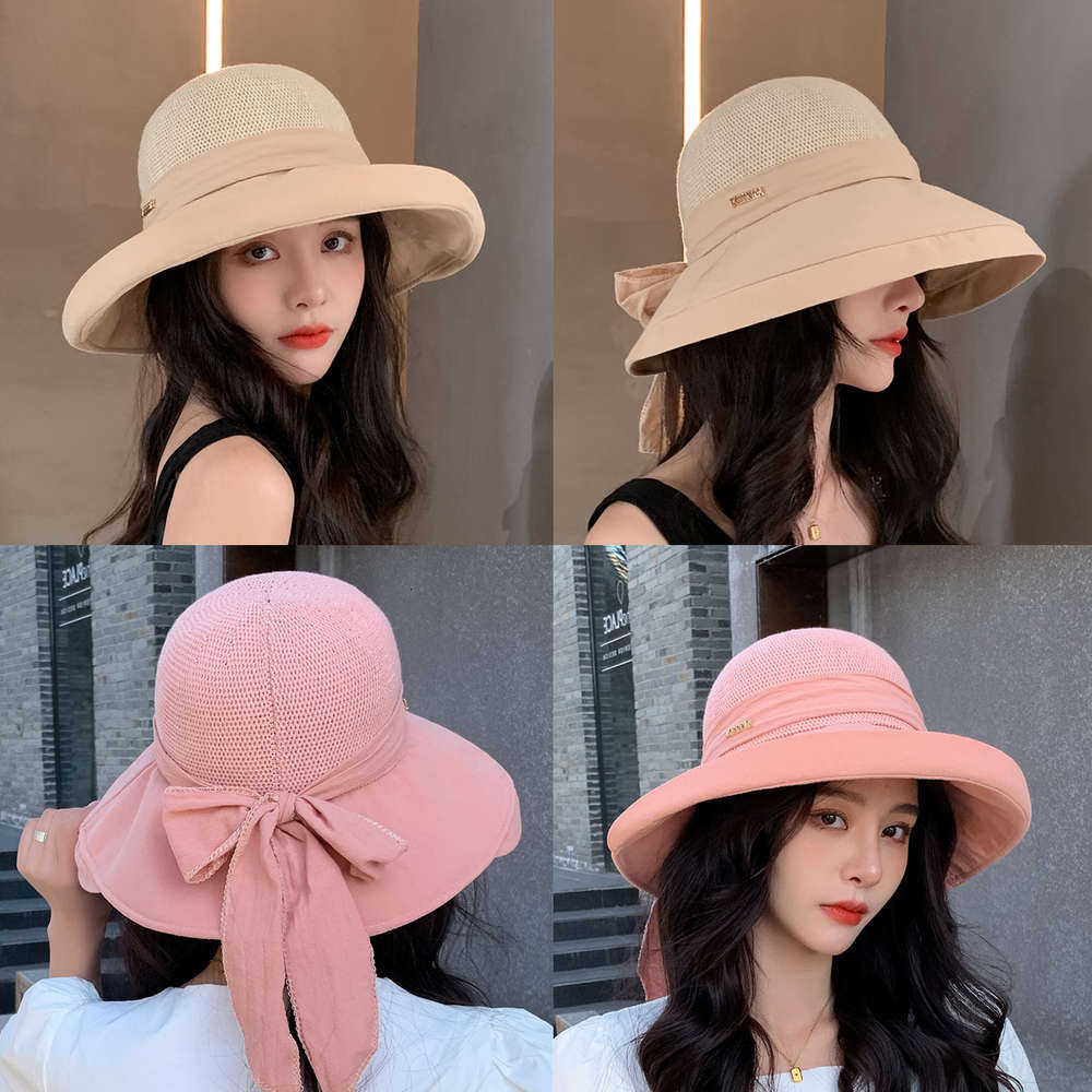 Sun hat female bow splicing fisherman's outdoor vacation big eaves summer simple fashion sun Hat, Blue;gray
Sun hat female bow splicing fisherman's outdoor vacation big eaves summer simple fashion sun Hat, Blue;gray