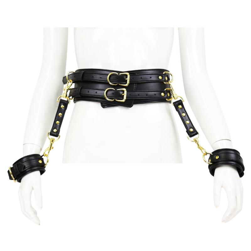 Belts Exotic Women Punk Accessories Set Of Leather Female Waist Belt With Wrist Cuffs For Arm Binder Restraint Cosplay Sexy Costumes, Red
Belts Exotic Women Punk Accessories Set Of Leather Female Waist Belt With Wrist Cuffs For Arm Binder Restraint Cosplay Sexy Costumes, Red