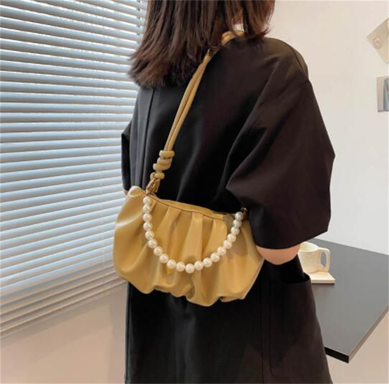 HBP Classic Women Lady Clouds Bags With Pearl Chain Satchel Shoulder Bag Handbags Messenger Purse, Pink
HBP Classic Women Lady Clouds Bags With Pearl Chain Satchel Shoulder Bag Handbags Messenger Purse, Pink