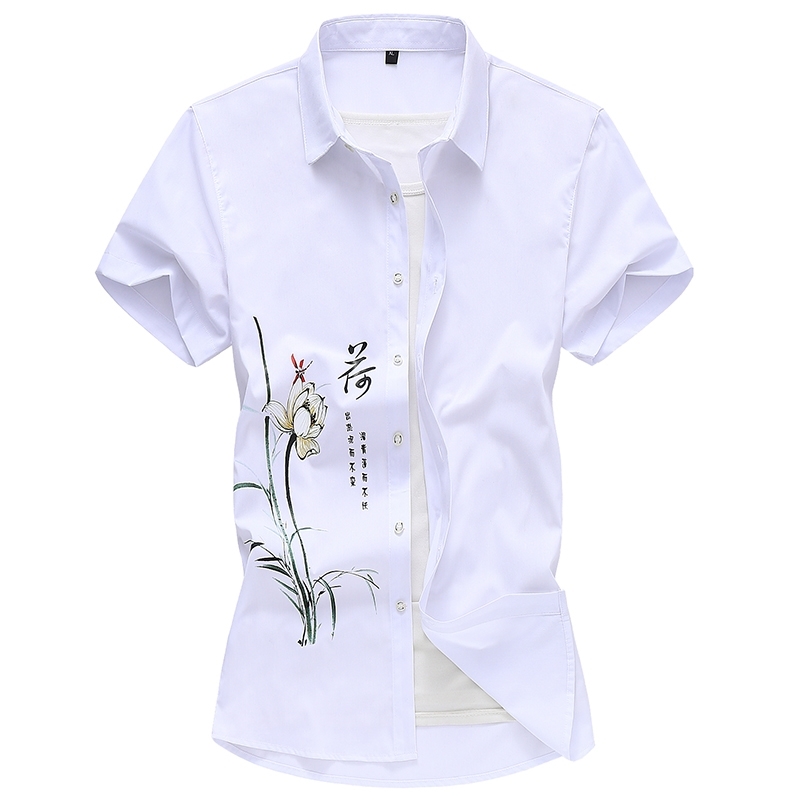 19 Colors Style White Shirt Summer Arrival Men's Casual Short-Sleeve Printed Fashion Print Beach Blouse 5XL 8XL 210721, 3653 white
19 Colors Style White Shirt Summer Arrival Men's Casual Short-Sleeve Printed Fashion Print Beach Blouse 5XL 8XL 210721, 3653 white