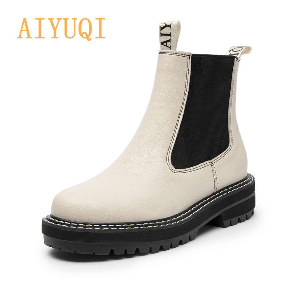 brand designer winter modelswomen's chelsea boots genuine leather 2021 autumn winter trend thick-soled women ankle boots all-match mart, Black
brand designer winter modelswomen's chelsea boots genuine leather 2021 autumn winter trend thick-soled women ankle boots all-match mart, Black