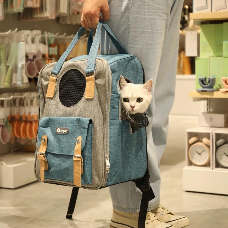 New Pet Cat Carrying Backpack Travel Cat Bag Kitten Puppy Space Handbag Portable Product Small Dog Carrying Bag