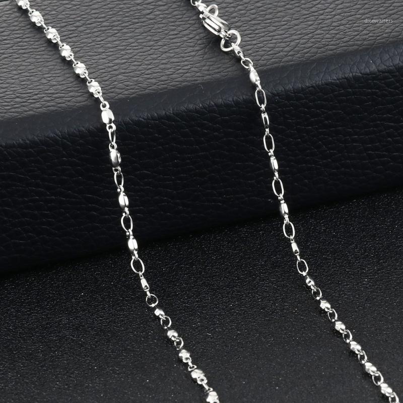 Slim Thin Bead Link Chain Necklaces Stainless Steel Short Initial Choker Statement Jewelry Collare For Women Gift CN55 Chains
Slim Thin Bead Link Chain Necklaces Stainless Steel Short Initial Choker Statement Jewelry Collare For Women Gift CN55 Chains