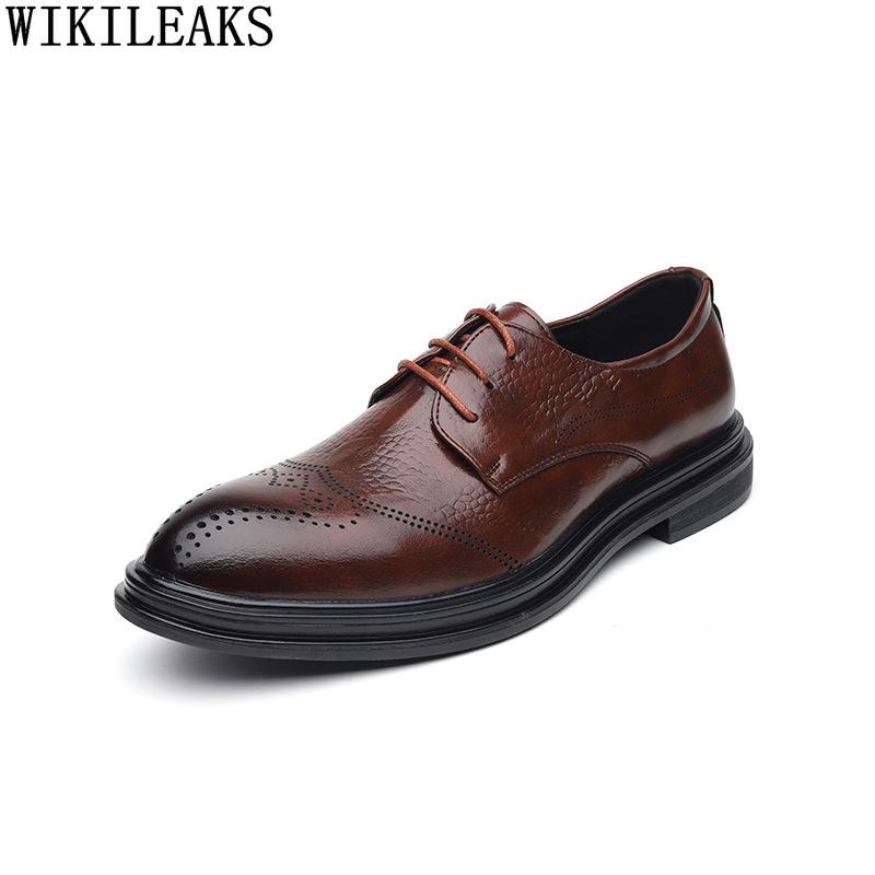 Dress Shoes For M E N Office 2021 Italian Brogue Men Wedding Coiffeur Leather Formal Zapatos Hombre Vestir, Black
Dress Shoes For M E N Office 2021 Italian Brogue Men Wedding Coiffeur Leather Formal Zapatos Hombre Vestir, Black