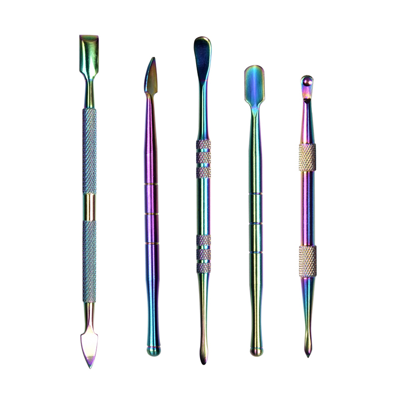 Rainbow Colorful Dab Tool bag Dry Herb Vaporizer Dabber Digging Wax Smoking Thick Oil Vapor Pen Kit pk Titanium Tools 106mm-122mm
Rainbow Colorful Dab Tool bag Dry Herb Vaporizer Dabber Digging Wax Smoking Thick Oil Vapor Pen Kit pk Titanium Tools 106mm-122mm