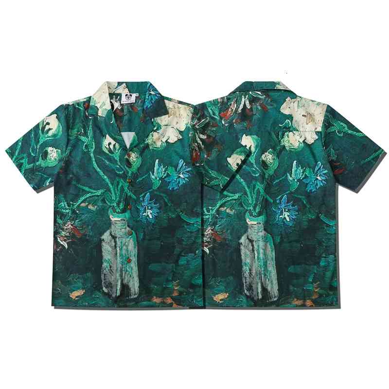 Men' T-Shirts EBAIHUI Abstract Art Oil Print Shirts Casual Hawaii Beach Cardigan for Men and Women Short Sleeve Shirt Man CSD21 P, Green
Men' T-Shirts EBAIHUI Abstract Art Oil Print Shirts Casual Hawaii Beach Cardigan for Men and Women Short Sleeve Shirt Man CSD21 P, Green