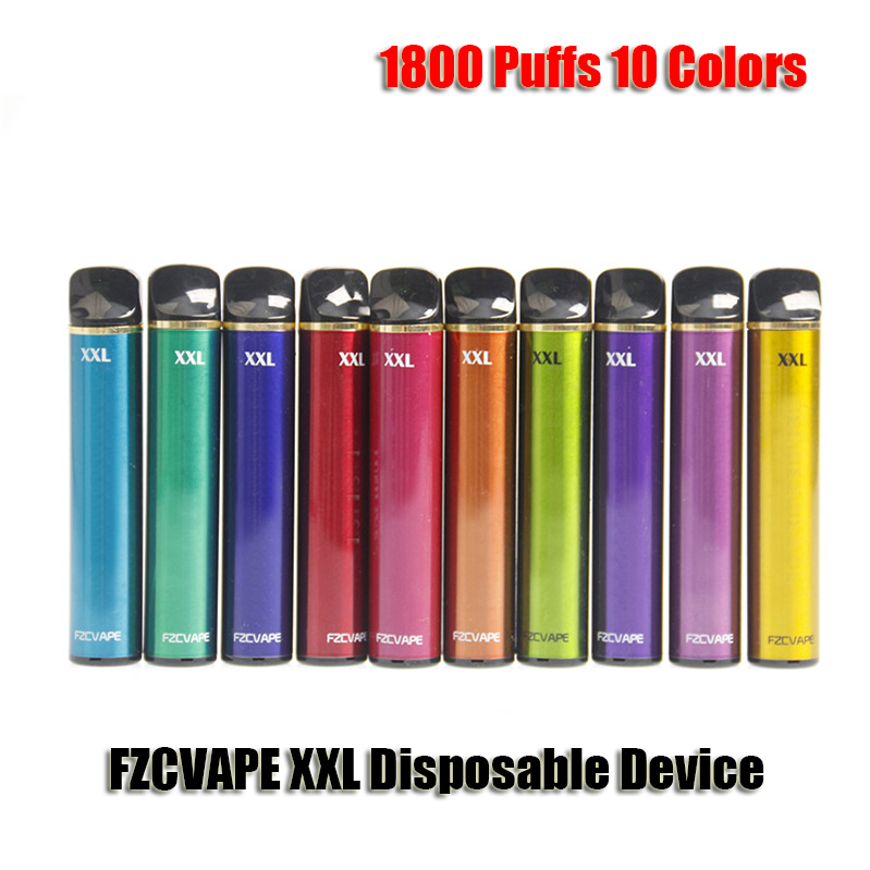 Authentic FZCVAPE XXL Disposable E Cigarettes Device 1800 Puffs 1000mAh Battery 5ml Prefilled Pod Cartridge Vape Pen Genuine VS Gunnpod Bang
Authentic FZCVAPE XXL Disposable E Cigarettes Device 1800 Puffs 1000mAh Battery 5ml Prefilled Pod Cartridge Vape Pen Genuine VS Gunnpod Bang