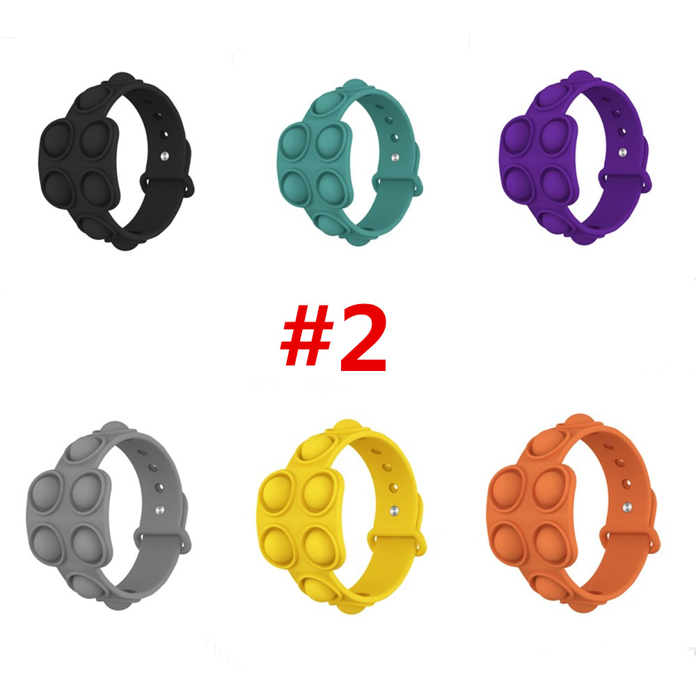 Push Bubble Pop Fidget Bracelets Toys Sensory Ring Decompression Keychain Puzzle Press Finger Stress Bracelet Wristband zx2443
Push Bubble Pop Fidget Bracelets Toys Sensory Ring Decompression Keychain Puzzle Press Finger Stress Bracelet Wristband zx2443