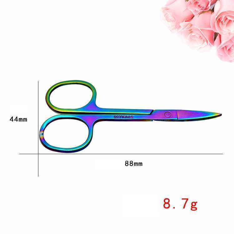 Professional Rainbow Color Stainless Steel Eyebrow Tweezer Eyebrow Mini Scissors Clip Anti-static Face Hair Remover Tool
Professional Rainbow Color Stainless Steel Eyebrow Tweezer Eyebrow Mini Scissors Clip Anti-static Face Hair Remover Tool