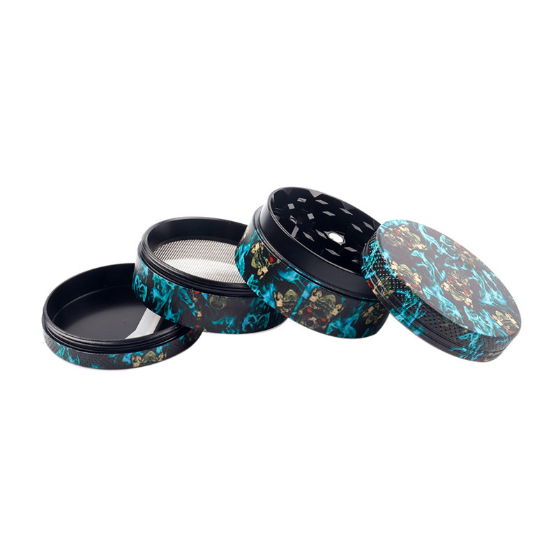 Colorful Creative Design Smoking Grinders multiple colors Aluminum Alloy Herb Grinder 50mm four Parts Tobacco smoke Accessories
Colorful Creative Design Smoking Grinders multiple colors Aluminum Alloy Herb Grinder 50mm four Parts Tobacco smoke Accessories