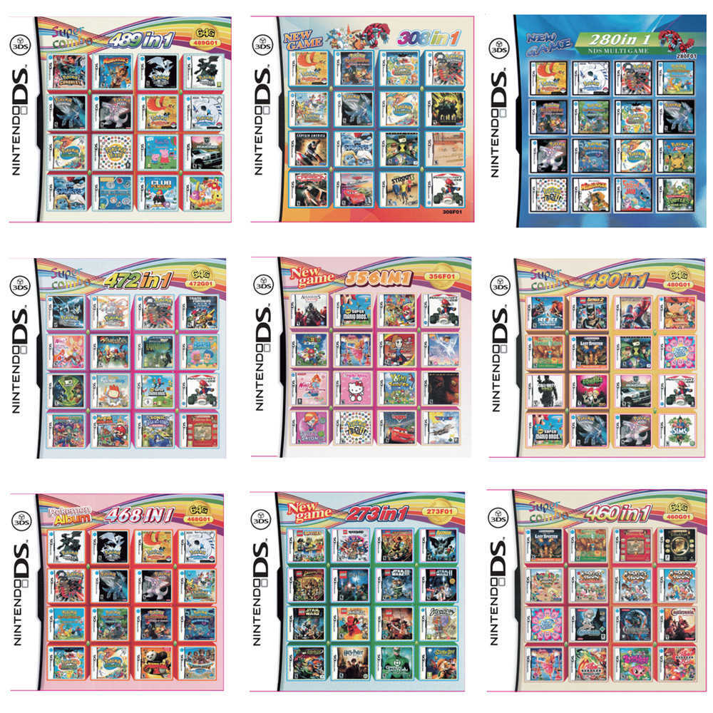 All In 1 Compilation Video Game Cartridge Card For Nintendo DS NDS Super Combo Multi Cart X0925
All In 1 Compilation Video Game Cartridge Card For Nintendo DS NDS Super Combo Multi Cart X0925