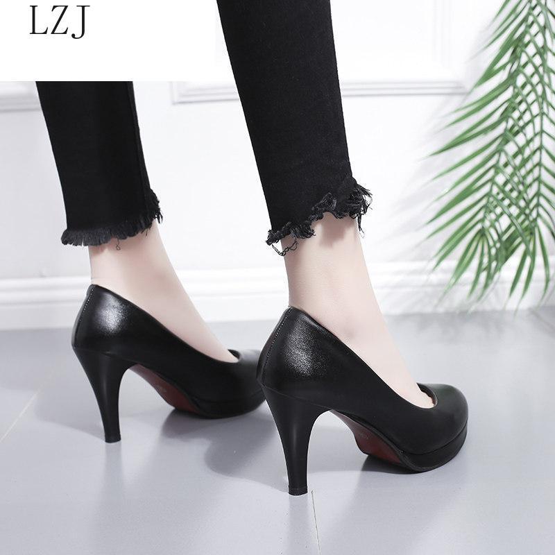 Dress Shoes Block Heels Platform Women Pumps 2021 Medium Heel Spring Wedding Ladies Office Party Dance Shoe Zapatos De Mujer Black, Black 5cm
Dress Shoes Block Heels Platform Women Pumps 2021 Medium Heel Spring Wedding Ladies Office Party Dance Shoe Zapatos De Mujer Black, Black 5cm