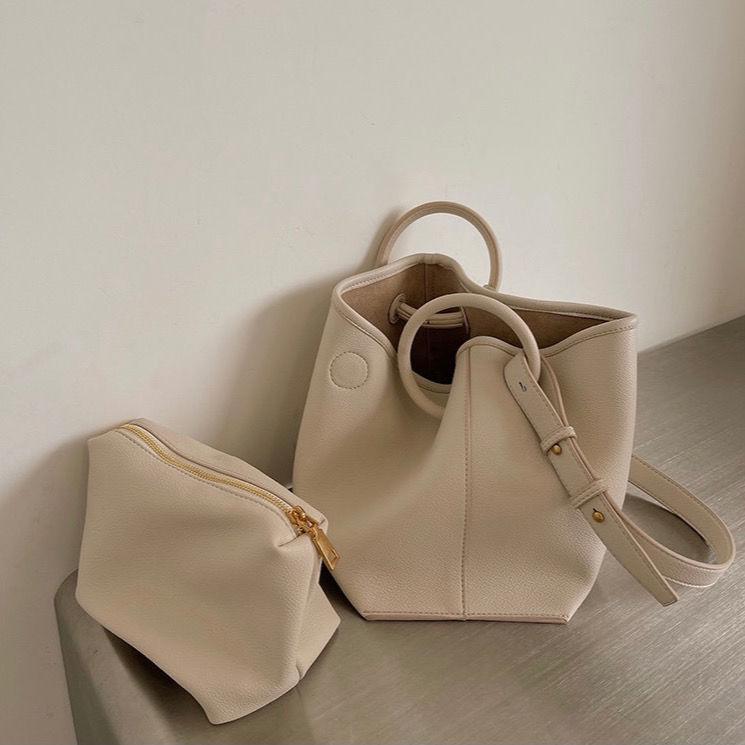 Shoulder Bags Woman Bag 2021 Fashion Women's Large Capacity Portable Wallet Messenger Handbag, Ivory
Shoulder Bags Woman Bag 2021 Fashion Women's Large Capacity Portable Wallet Messenger Handbag, Ivory
