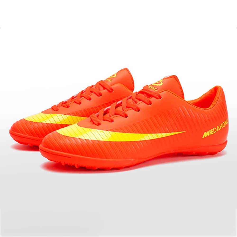 TaoBo Turf Indoor Black Orange Men Soccer Shoes Lace Up Male Kids Cleats Training Football Sneakers Dropshipping Man Trainer Gym A0601
TaoBo Turf Indoor Black Orange Men Soccer Shoes Lace Up Male Kids Cleats Training Football Sneakers Dropshipping Man Trainer Gym A0601