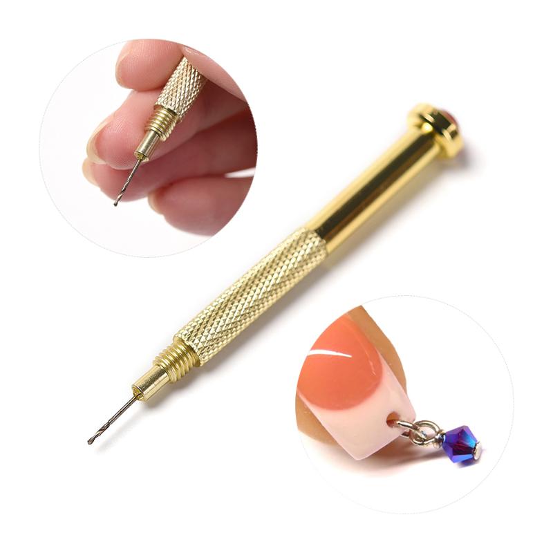 False Nails Nail Art Hand Dangle Piercing Tool Drill Hole Maker Dotting Pen For Manicure TipsUV Gel Polish Acrylic Tip, Red;gold
False Nails Nail Art Hand Dangle Piercing Tool Drill Hole Maker Dotting Pen For Manicure TipsUV Gel Polish Acrylic Tip, Red;gold