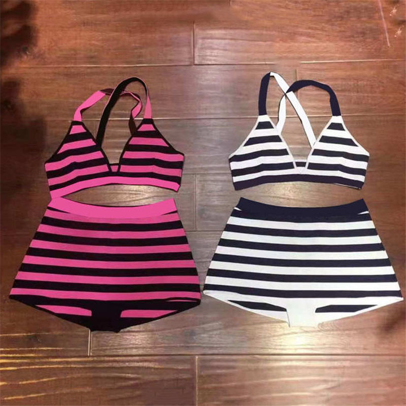 Striped Womens Underwear Swimwear Suit Textile Letter Printed Ladies Sexy Lingerie Summer Beach Women Bikini Set, Please contact me real picture
Striped Womens Underwear Swimwear Suit Textile Letter Printed Ladies Sexy Lingerie Summer Beach Women Bikini Set, Please contact me real picture