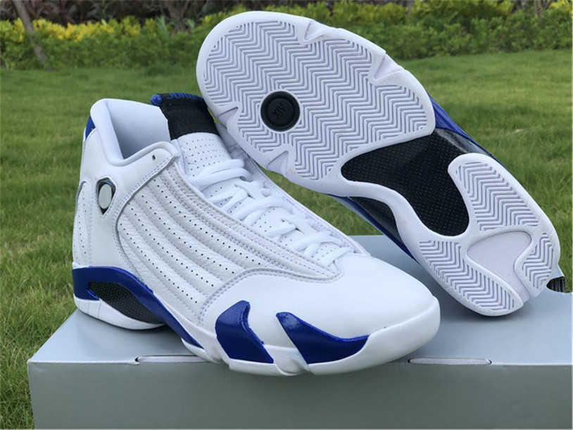 Authentic 14 Hyper Royal 14s White Blue Men Athletic Shoes Real Carbon Fiber Sports Sneakers with Original Box 487471-104
Authentic 14 Hyper Royal 14s White Blue Men Athletic Shoes Real Carbon Fiber Sports Sneakers with Original Box 487471-104