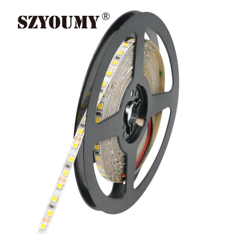 Strips SZYOUMY 5m 16.4ft Narrow Side 5mm Width 2835 Flexible Non Waterproof Led Strip Light 120led/m DC12V White / Warm
Strips SZYOUMY 5m 16.4ft Narrow Side 5mm Width 2835 Flexible Non Waterproof Led Strip Light 120led/m DC12V White / Warm