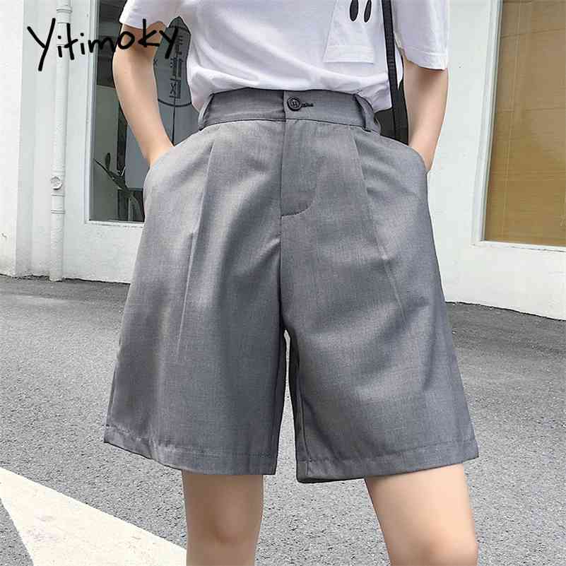 high waist shorts black women summer Formal Solid Straight plus size 5XL short pants fashion women korean wide leg pant 210611
high waist shorts black women summer Formal Solid Straight plus size 5XL short pants fashion women korean wide leg pant 210611