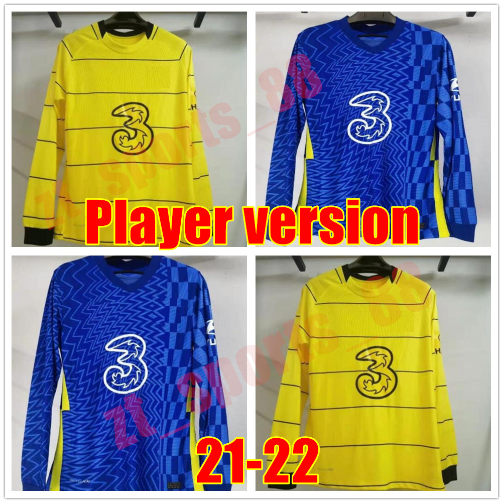 CFC soccer jersey Long sleeve Player version home away 3rd ZIYECH PULISIC MOUNT KANTE WERNER ABRAHAM GIROUD HUDSON-ODOI 2021 2022 football shirt 21 22 Men uniforms, Away+champion patch
CFC soccer jersey Long sleeve Player version home away 3rd ZIYECH PULISIC MOUNT KANTE WERNER ABRAHAM GIROUD HUDSON-ODOI 2021 2022 football shirt 21 22 Men uniforms, Away+champion patch