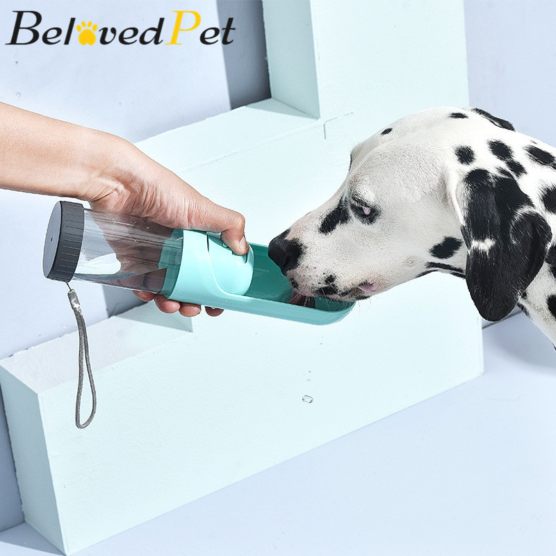 Portable Dog Water Bottle Outdoor Walking Pet Feeder Bowl Travel Puppy Cat Drinking Filter Healthy Water Pet Water Dispenser