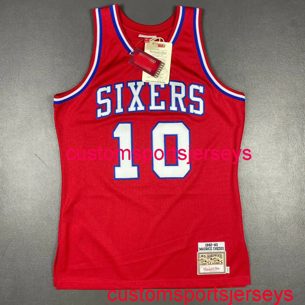 100% Stitched Maurice Cheeks Mitchell & Ness 82 83 Jersey Mens Women Youth Throwbacks jersey XS-5XL 6XL, Red
100% Stitched Maurice Cheeks Mitchell & Ness 82 83 Jersey Mens Women Youth Throwbacks jersey XS-5XL 6XL, Red