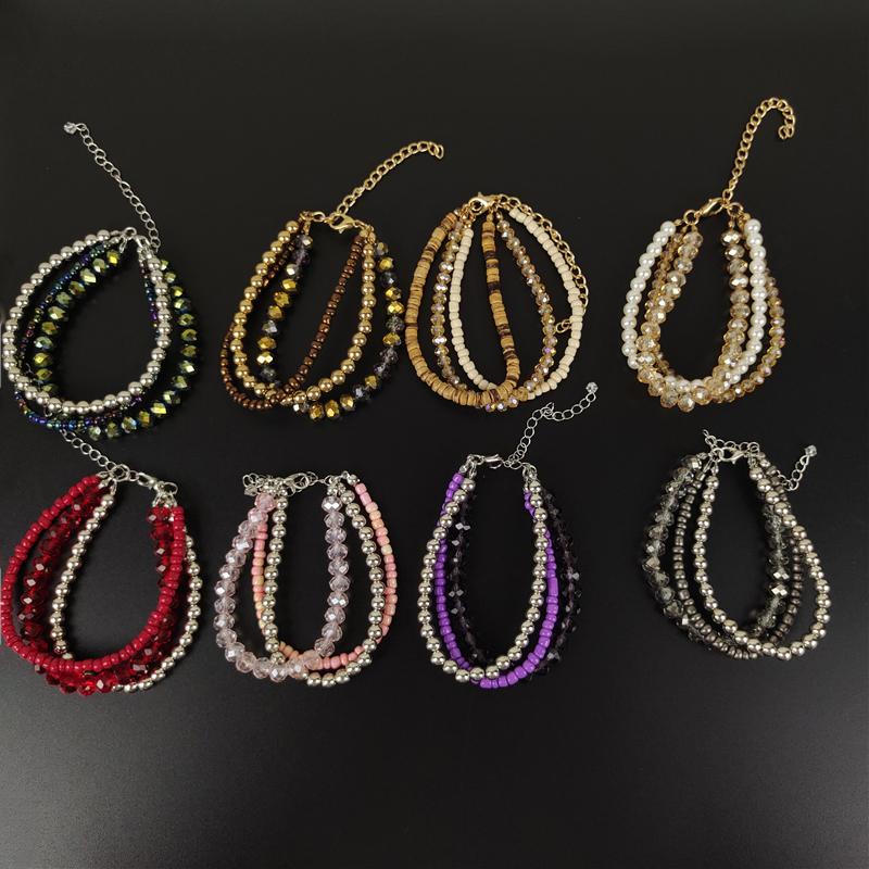 Beaded, Strands Fashion Multilayer Crystal Stone Beads Seedbead Charms Bangles Pulseras Mujer Boho Bracelet For Women Gift
Beaded, Strands Fashion Multilayer Crystal Stone Beads Seedbead Charms Bangles Pulseras Mujer Boho Bracelet For Women Gift