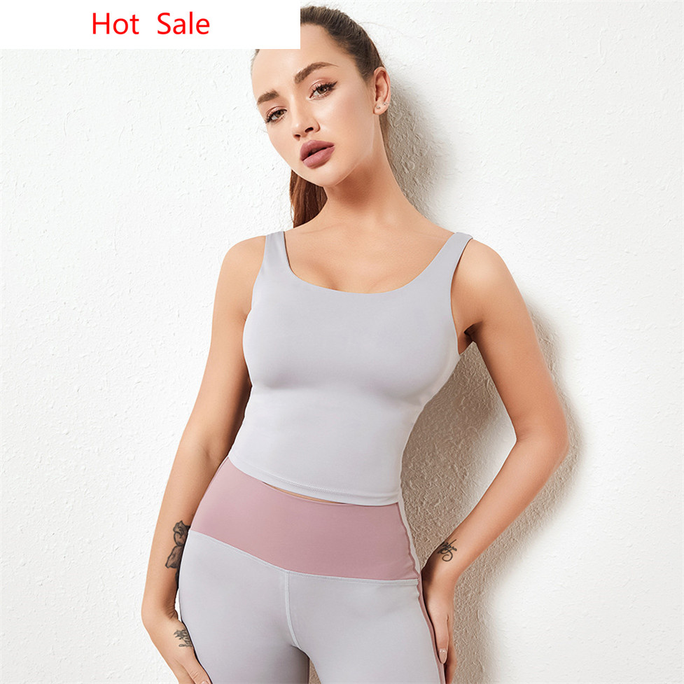 Yoga Top Women Gym Sports Vest Fitness Bra Athletic Tank Tops Backless Workout, Black
Yoga Top Women Gym Sports Vest Fitness Bra Athletic Tank Tops Backless Workout, Black