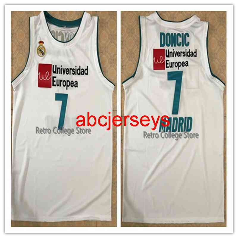 unicersidad europea Luka Doncic baskteball jersey Embroidery Stitched Customize any number and name Jerseys Ncaa XS-6XL, White
unicersidad europea Luka Doncic baskteball jersey Embroidery Stitched Customize any number and name Jerseys Ncaa XS-6XL, White